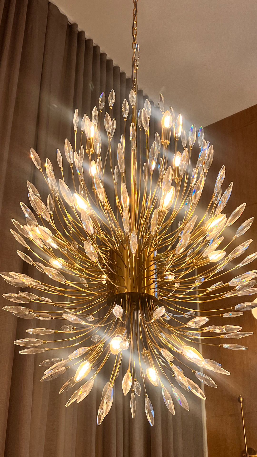 Lustre de cristal · Mariah Iluminação